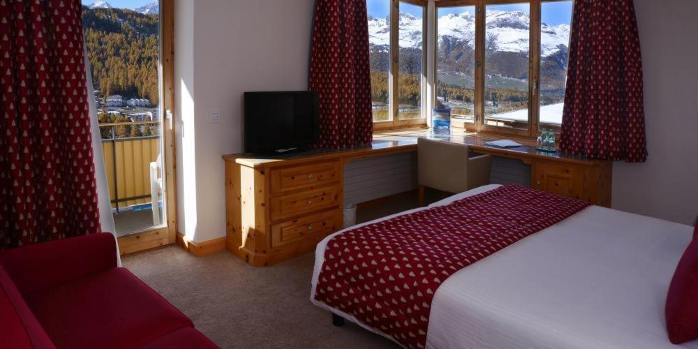 Hotel Schweizerhof Понтрезіна Екстер'єр фото